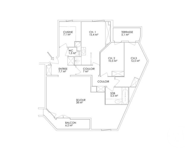 appartement - PARIS - 75013