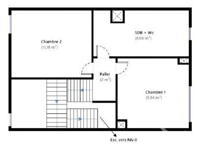 Appartement F3 à vendre - 3 pièces - 60,77 m2 - Le Kremlin Bicetre - 94 - ILE-DE-FRANCE