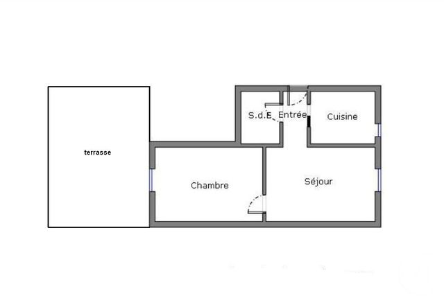 Appartement F2 &agrave; vendre - 2 pi&egrave;ces - 32,61 m2 - Le Kremlin Bicetre - 94 - ILE-DE-FRANCE