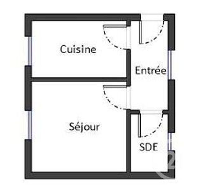 Appartement Studio à vendre - 2 pièces - 25,86 m2 - Paris - 75013 - ILE-DE-FRANCE