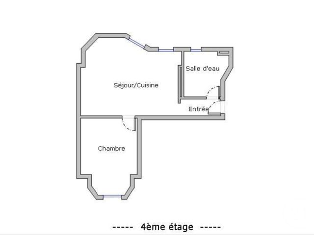 Appartement F2 &agrave; vendre - 2 pi&egrave;ces - 40,60 m2 - Paris - 75013 - ILE-DE-FRANCE