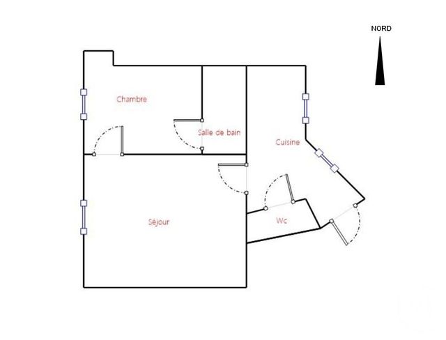 Appartement F2 &agrave; vendre - 2 pi&egrave;ces - 36,60 m2 - Le Kremlin Bicetre - 94 - ILE-DE-FRANCE