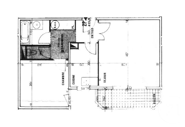 Appartement F2 &agrave; vendre - 2 pi&egrave;ces - 50,50 m2 - Paris - 75013 - ILE-DE-FRANCE