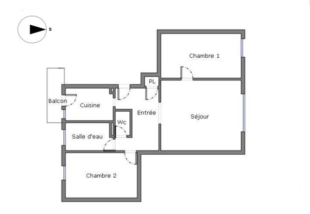 Appartement F3 &agrave; vendre - 3 pi&egrave;ces - 65 m2 - St Maur Des Fosses - 94 - ILE-DE-FRANCE