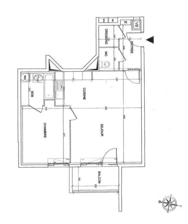 Appartement F2 &agrave; louer - 2 pi&egrave;ces - 53,92 m2 - Villejuif - 94 - ILE-DE-FRANCE